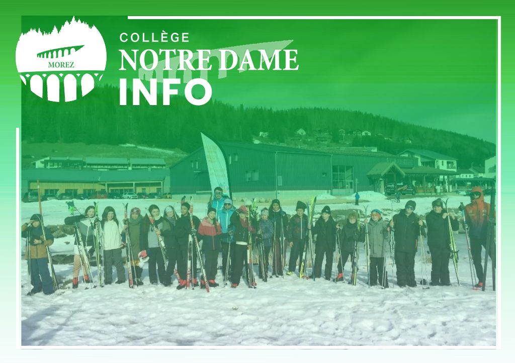 sortie ski Notre Dame Morez - Collège