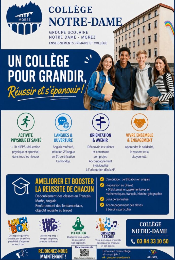 Collège Notre-Dame Morez