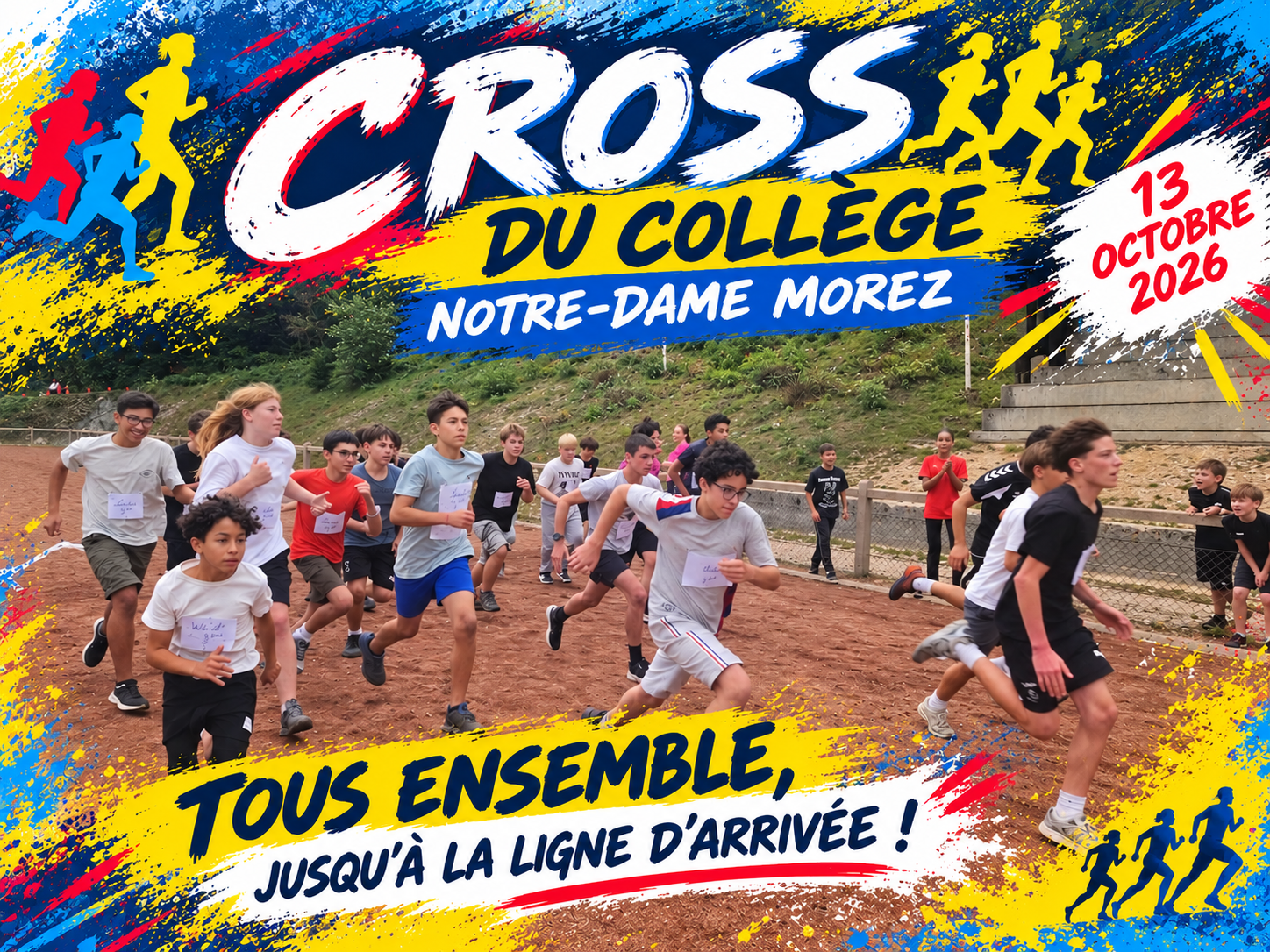 UN CROSS DU COLLÈGE SOUS LE SIGNE DU DÉPASSEMENT DE SOI ET DE LA SOLIDARITÉ !